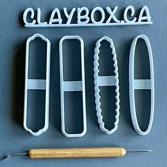 Barrette Cutters for Polymer Clay - Add a Unique Touch to Hair Clips