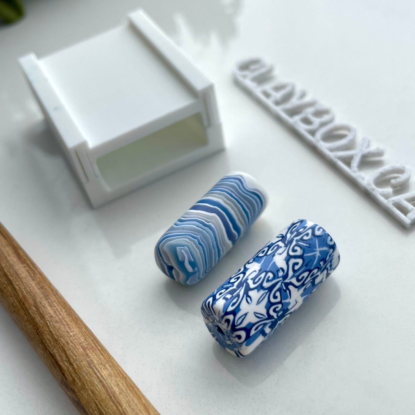 Tube Bead Roller for Polymer Clay | 3D Printed Bead Roller Tool | Smooth, Even Tube Beads