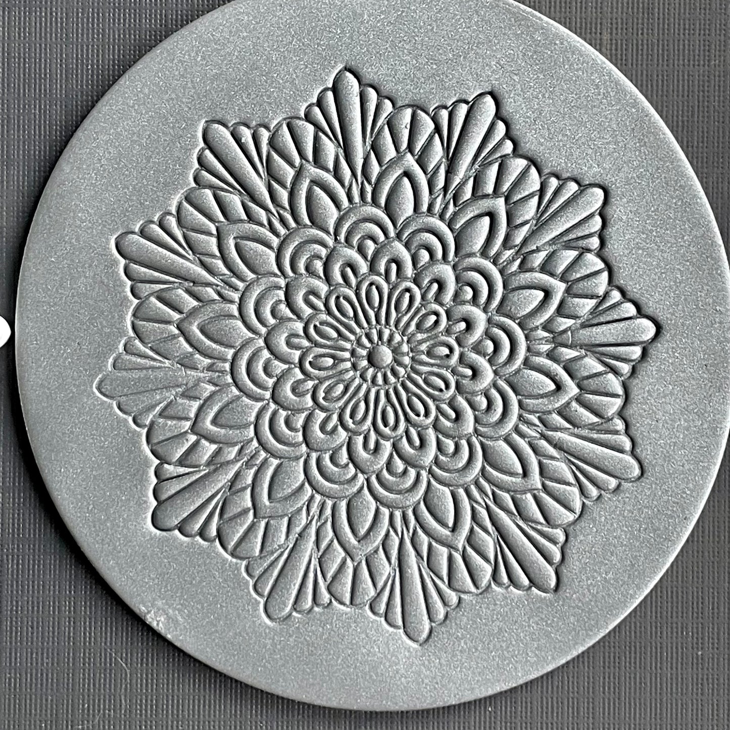 Mandala stamp  2 - made for use with polymer clay