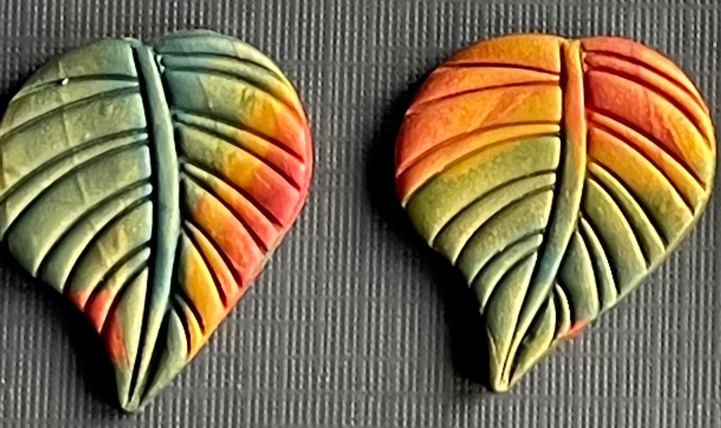 Polymer clay recipes for Sculpey Premo clay - Metallic Fall Colors