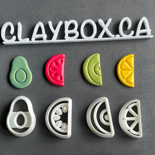 Fruit slices cutter set