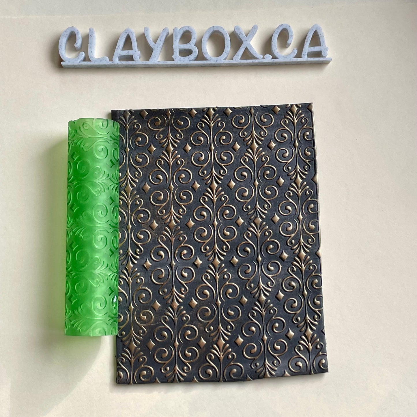 Art Deco texture roller