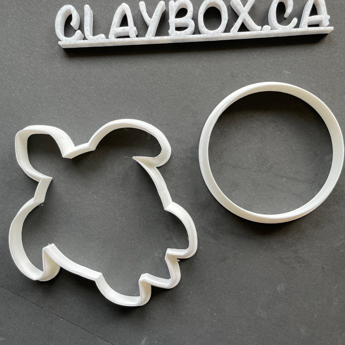 Large mandala turtle stamp with matching outline and circle cutter