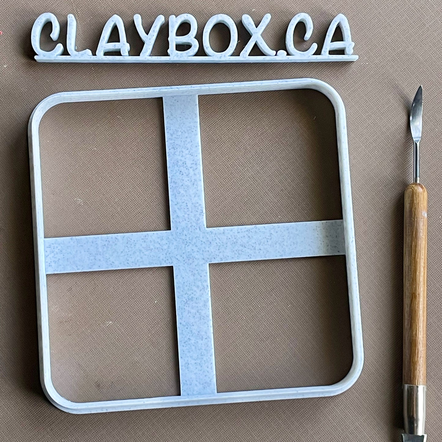 Large Square with round corners cutter - perfect for making ring dishes or coasters