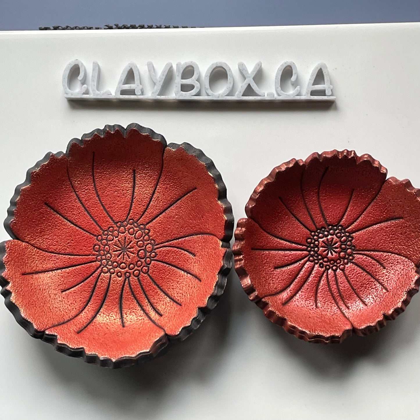 Poppy stamp and matching cutter set