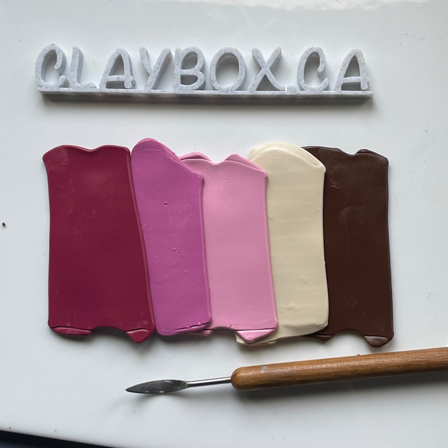 Neapolitan Ice Cream Polymer Clay Color Recipes – Digital PDF (Sculpey Premo)