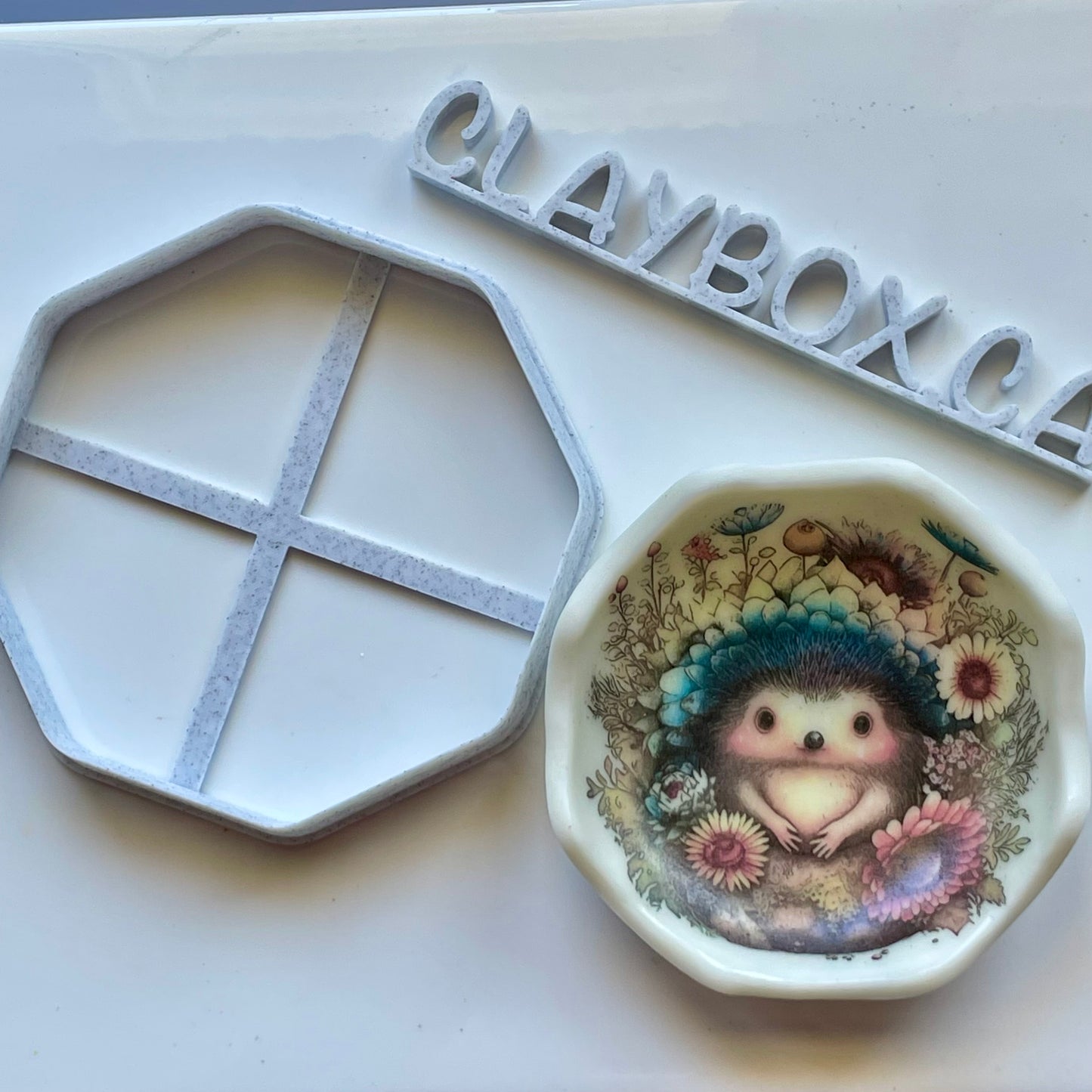 Octagon large cutter - perfect for making ring dishes or coasters