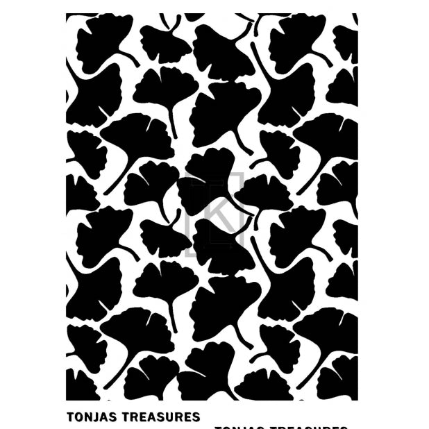 Ginkgo Silhouette Silkscreen