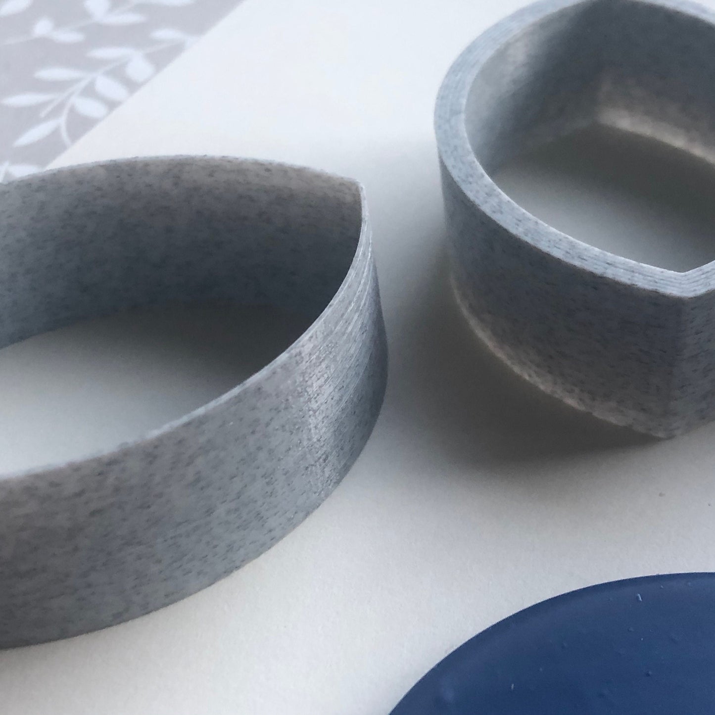 Cat's eye shape cutter set - made for use with polymer clay