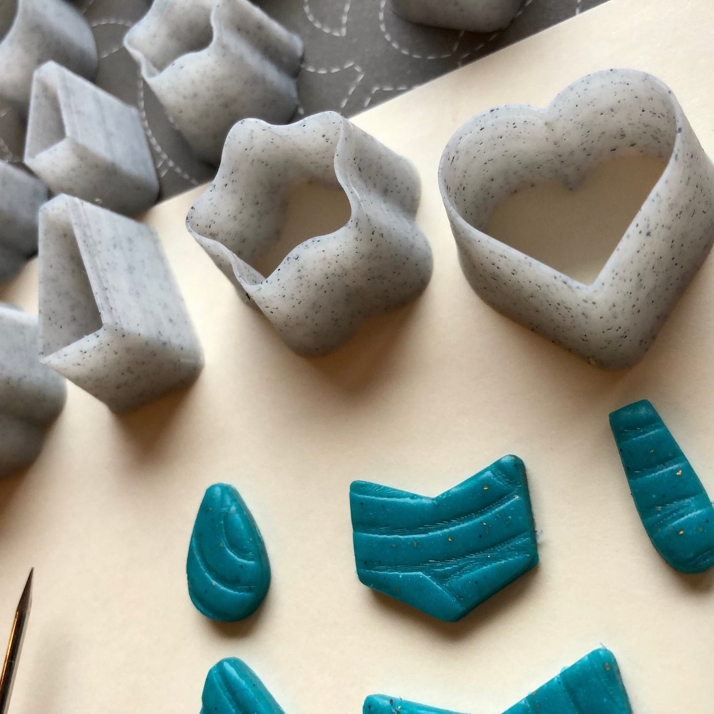 Mix and match small cutters (set 3) - made for polymer clay