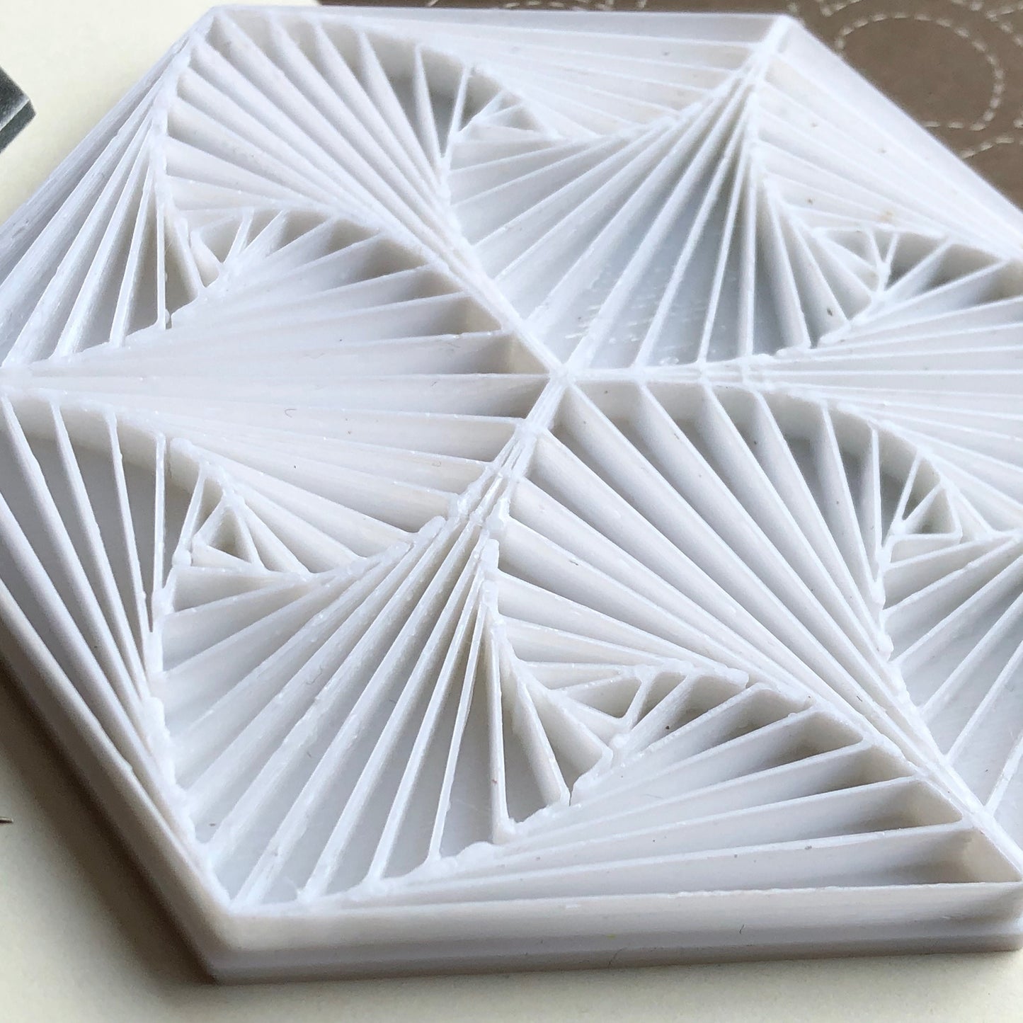 Paradox stamp - made for use with polymer clay