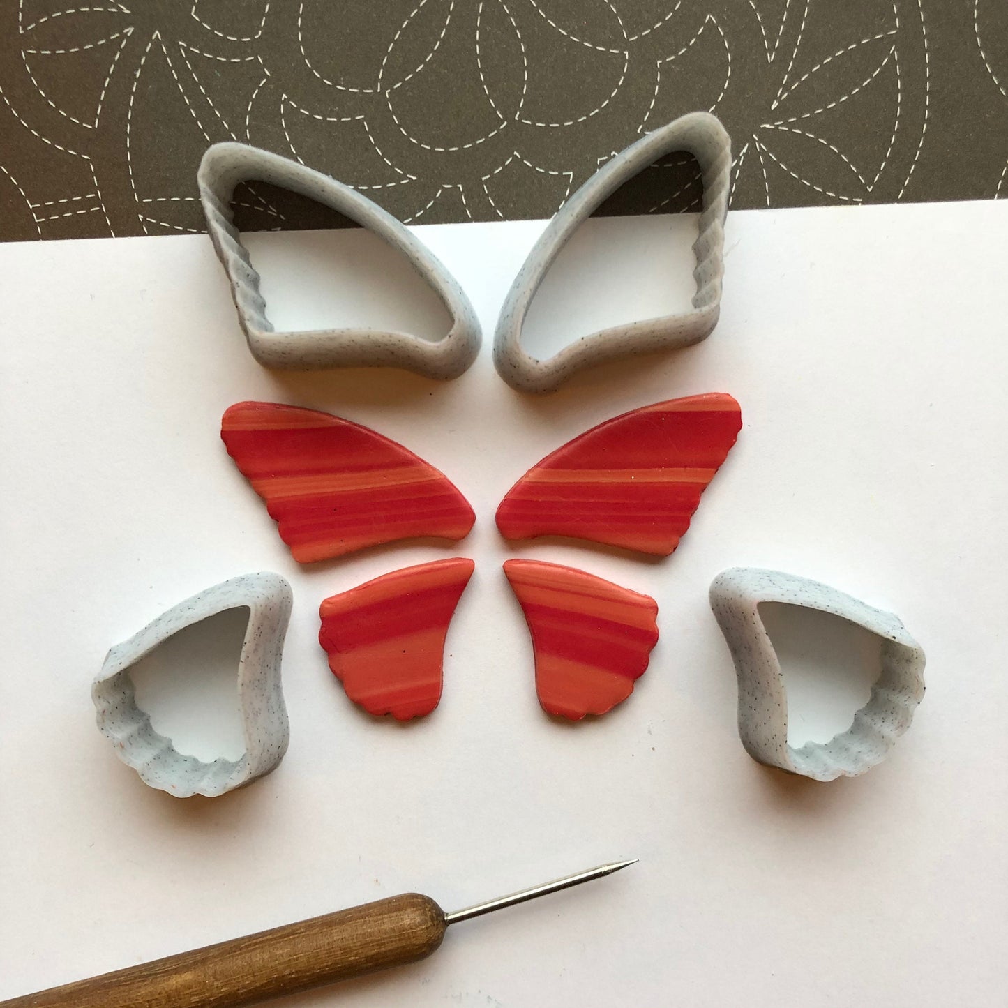 Butterfly wing cutter set