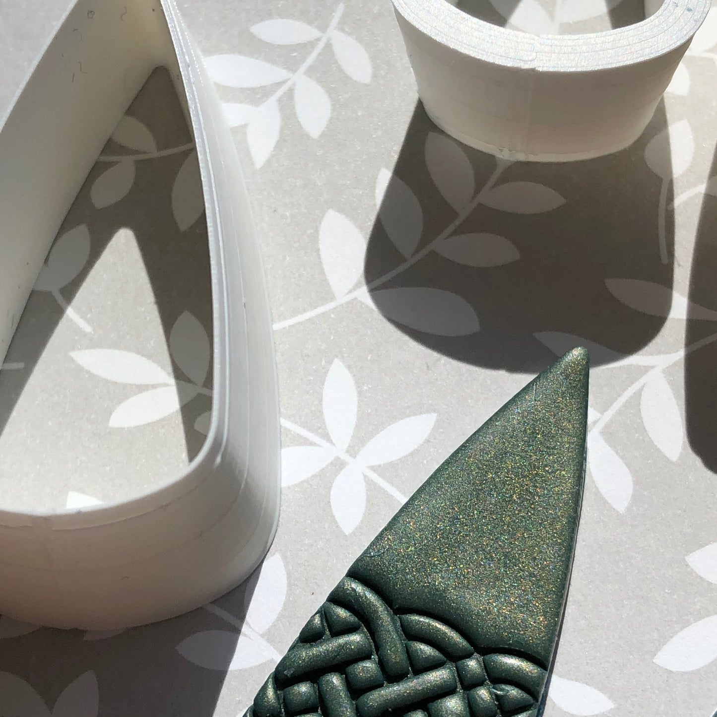 Dagger shape cutter set - made for use with polymer clay