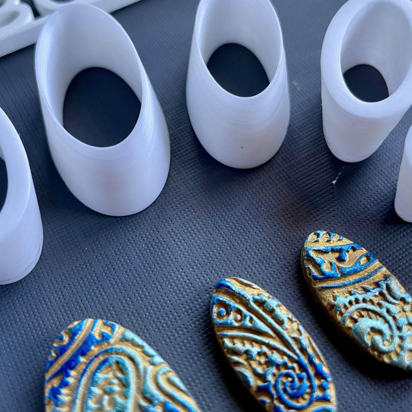 Slim oval cutter set - made for use with polymer clay