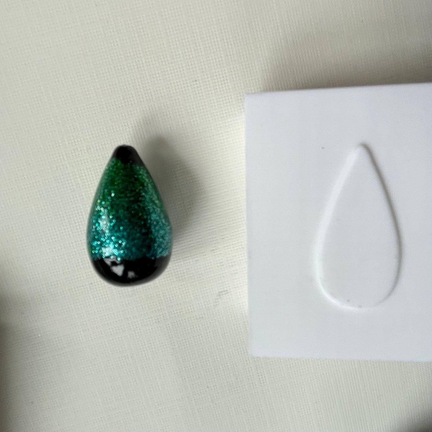 Teardrop bead roller - made for use with polymer clay