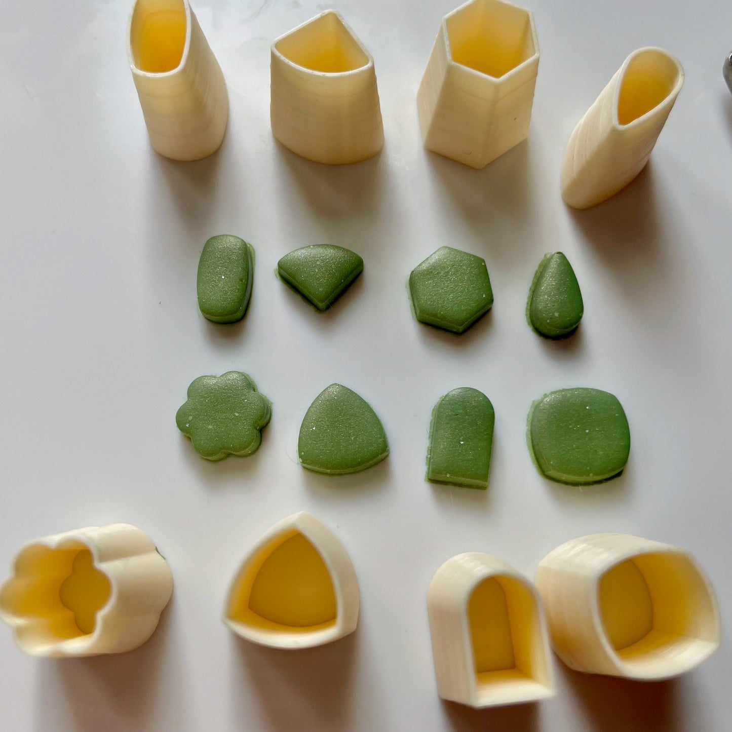 Mixed stud cutters set 2 - made for polymer clay