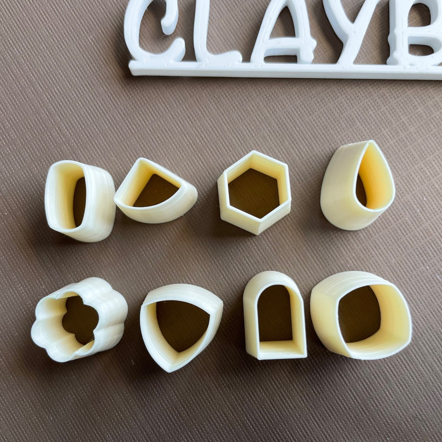 Mixed stud cutters set 2 - made for polymer clay