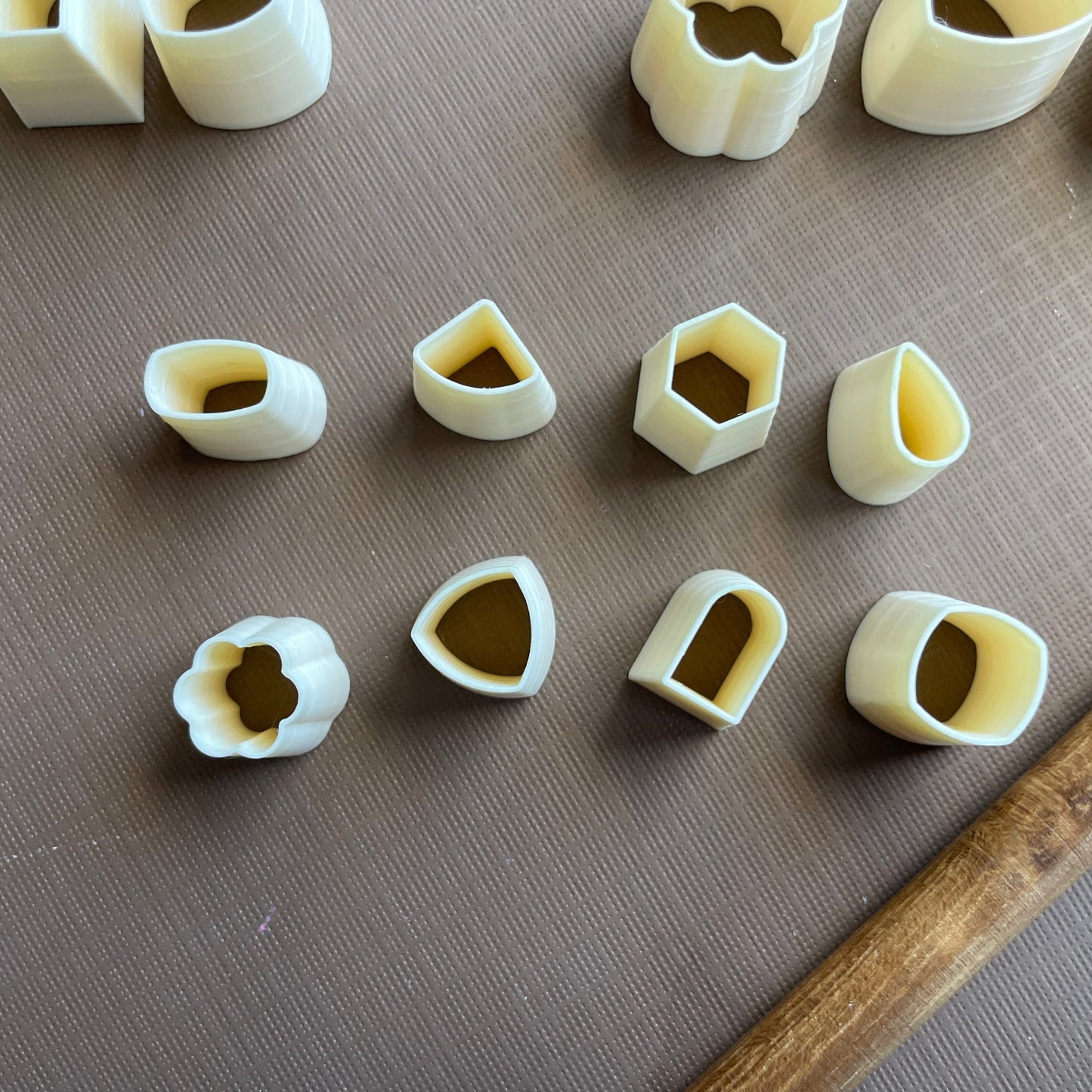 Mixed stud cutters set 2 - made for polymer clay