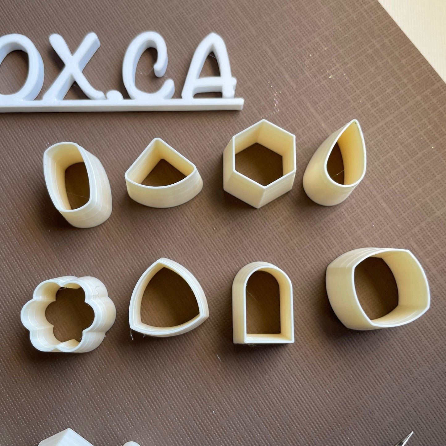 Mixed stud cutters set 2 - made for polymer clay