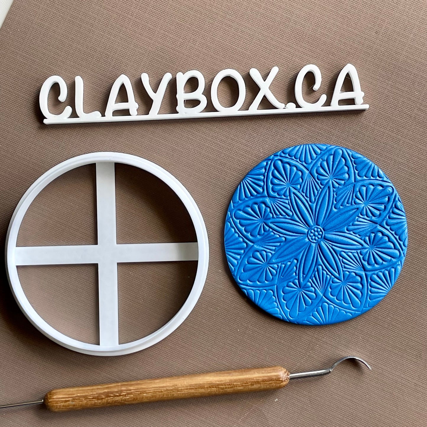 Large circle cutter - perfect for making ring dishes or coasters