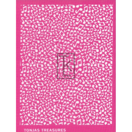 Musical Notes Silkscreen