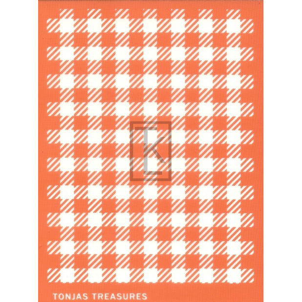 Gingham Plaid Buffalo Check Silkscreen