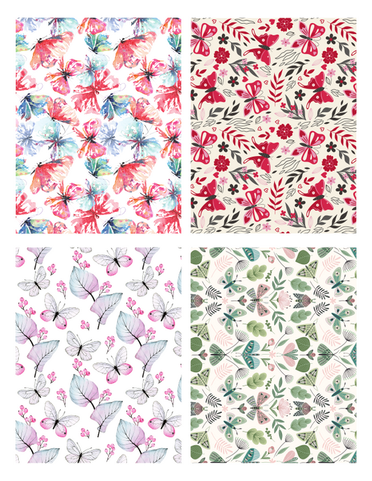 Image transfers - Butterflies